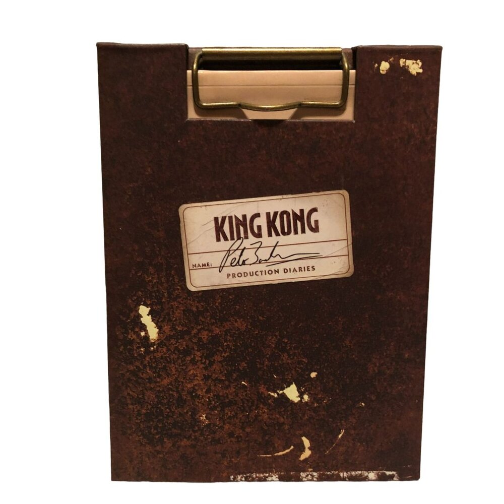 King Kong Production Diaries 2 DVD Set Peter Jackson 2005 w/ Pictures Clipboard